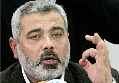 إسماعيل هنية، رئيس وزراء حكومة حماس في غزة